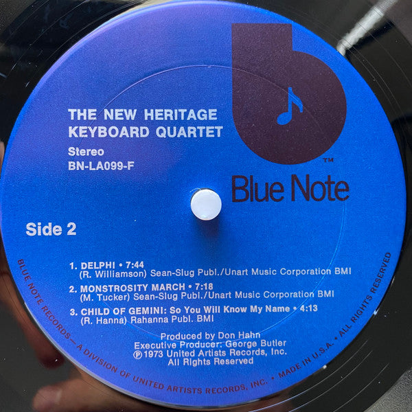 New Heritage Keyboard Quartet, The - The New Heritage Keyboard Quartet - 1973