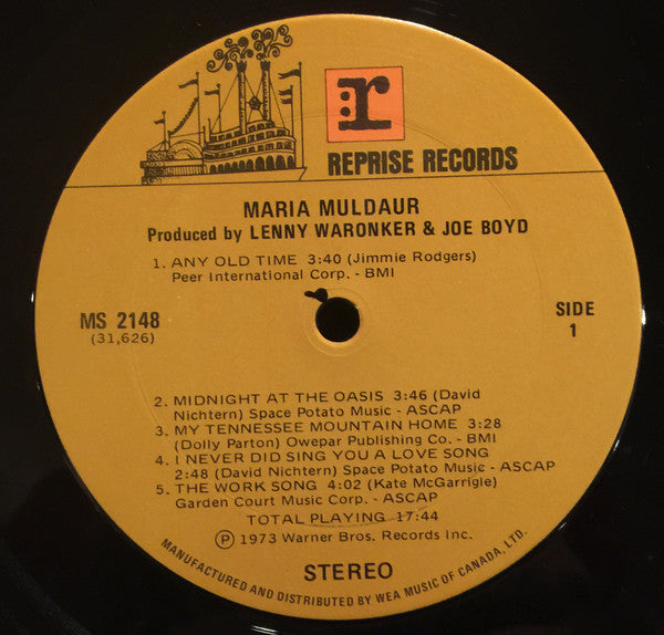 Maria Muldaur - Maria Muldaur - 1973