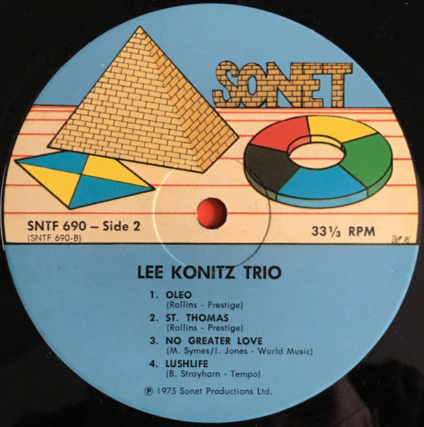 Lee Konitz Trio, The - Oleo - 1975