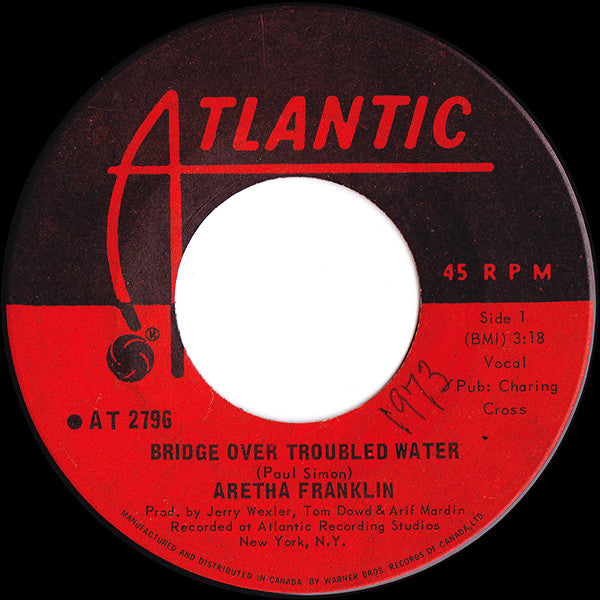 Aretha Franklin - Bridge Over Troubled Water / Brand New Me