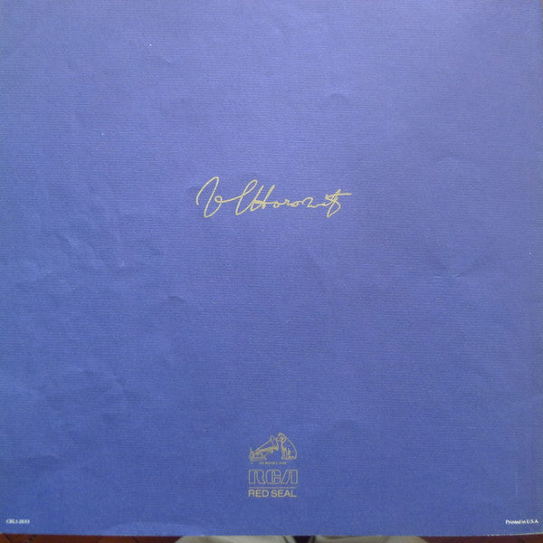 Vladimir Horowitz - Golden Jubilee Concert (Carnegie Hall January 8, 1978) Vinyl Record