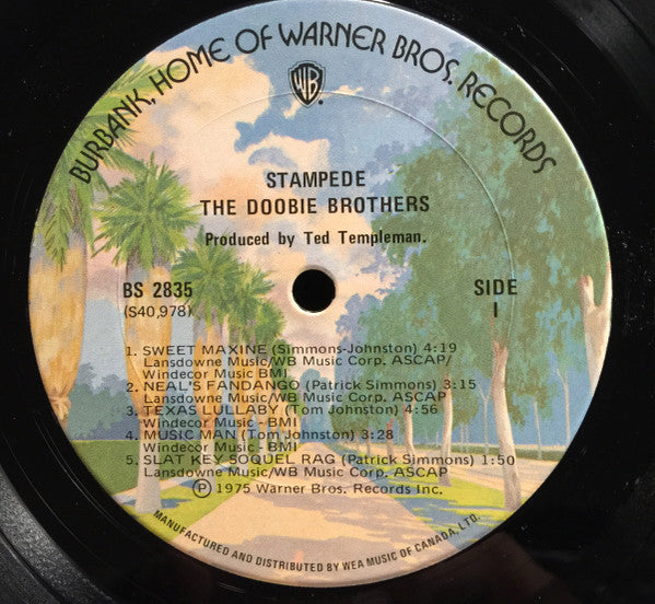 The Doobie Brothers - Stampede Vinyl Record