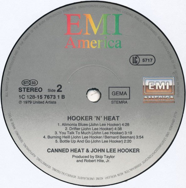 Canned Heat & John Lee Hooker - Hooker 'N' Heat -