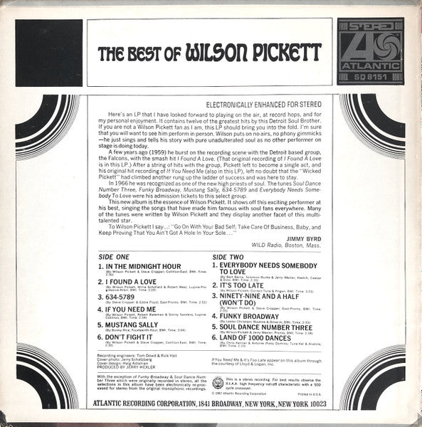 Wilson Pickett - The Best Of Wilson Pickett
