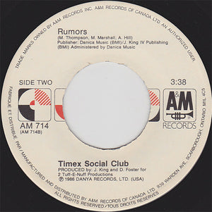 Timex Social Club - Rumors Vinyl Record