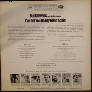 Buck Owens And His Buckaroos - I've Got You On My Mind Again Vinyl Record