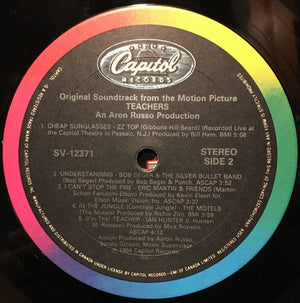 Various - Original Soundtrack From The Motion Picture "Teachers" - 1984