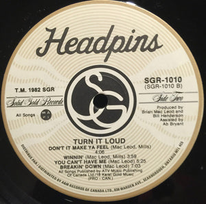 Headpins - Turn It Loud - 1982