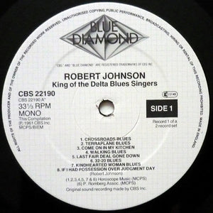 Robert Johnson - King Of The Delta Blues Singers Volumes 1 & 2 - 1985