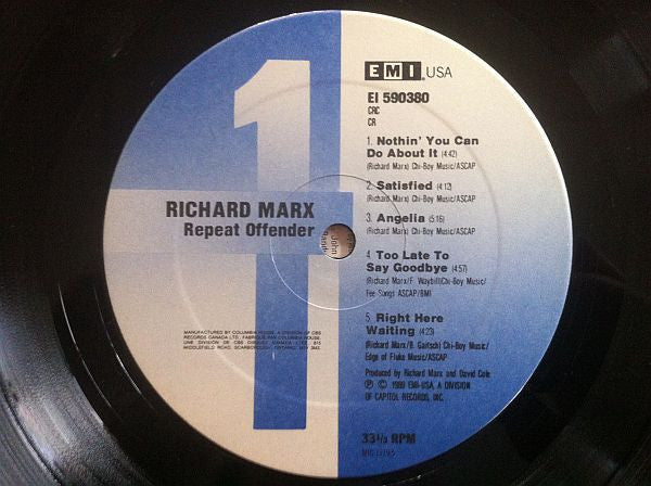 Richard Marx - Repeat Offender