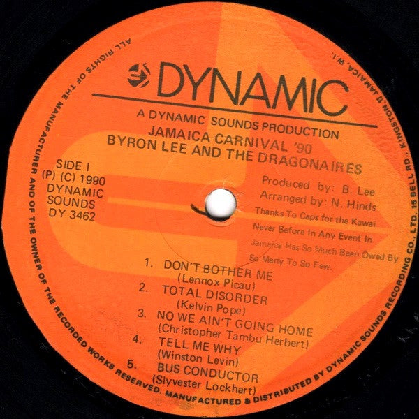 Byron Lee And The Dragonaires - Jamaica Carnival '90