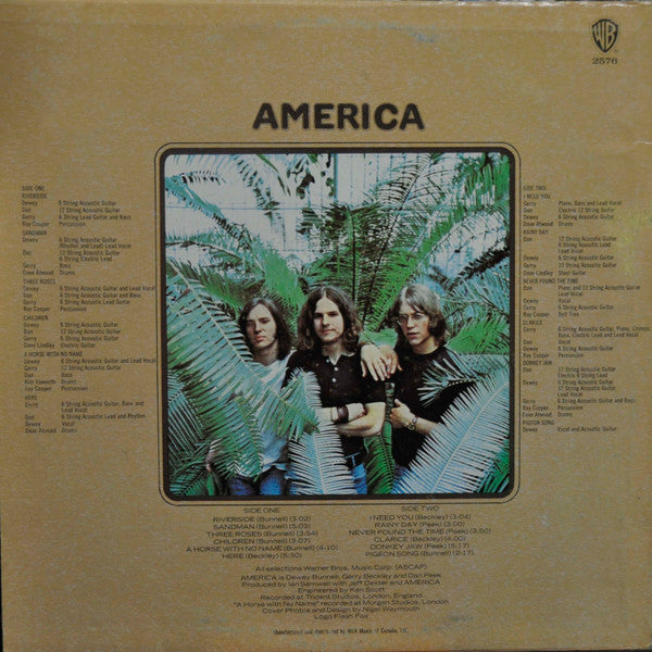 America  - America Vinyl Record