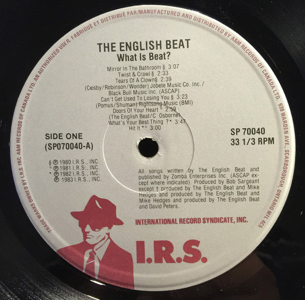 Beat (2), The - What Is Beat? - 1983