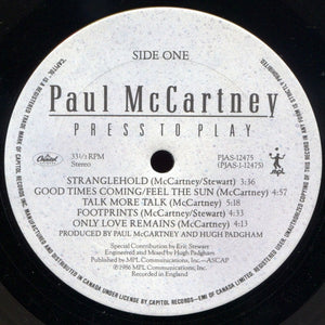 Paul McCartney - Press To Play