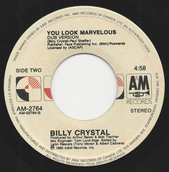 Billy Crystal - You Look Marvelous