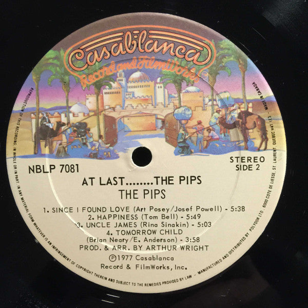 Pips, The - At Last... The Pips - 1977