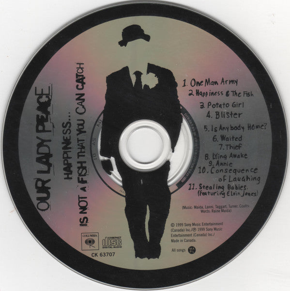 Our Lady Peace - Happiness... Is Not A Fish That You Can Catch (CD) - 1999