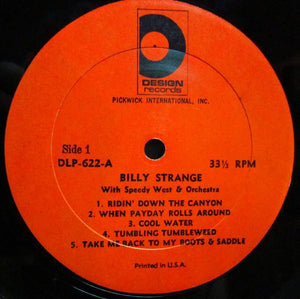 Billy Strange - Home On The Billy Strange