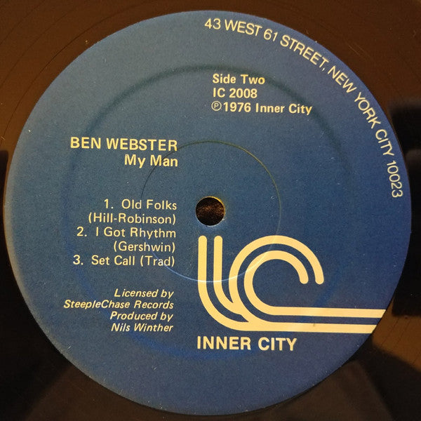 Ben Webster - My Man - Live At Montmartre 1973 - 1976