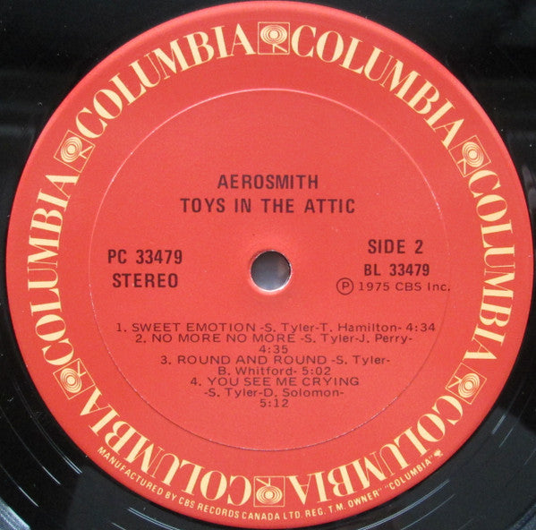Aerosmith - Toys In The Attic - 1987