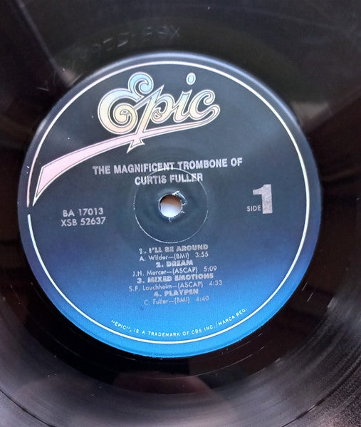 Curtis Fuller - The Magnificent Trombone Of Curtis Fuller -