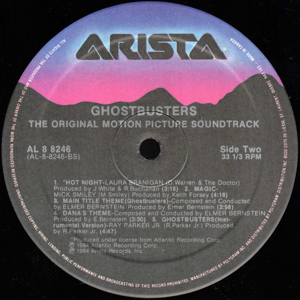 Various - Ghostbusters (Original Soundtrack Album) - 1984
