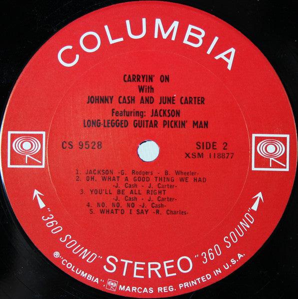 Johnny Cash & June Carter - Carryin' On With Johnny Cash & June Carter 1967 - 1967 - Quarantunes