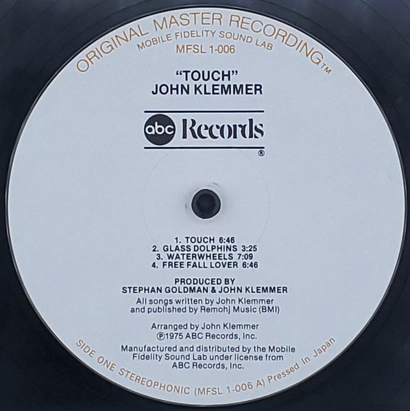 John Klemmer - Touch - 1978