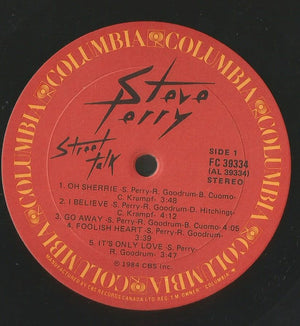 Steve Perry - Street Talk - 1984