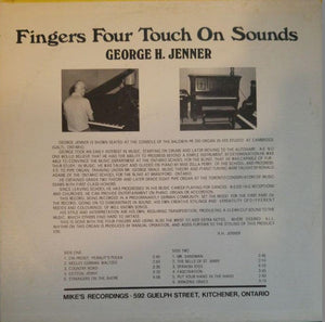 George H. Jenner - Fingers Four Touch On Sounds Vinyl Record