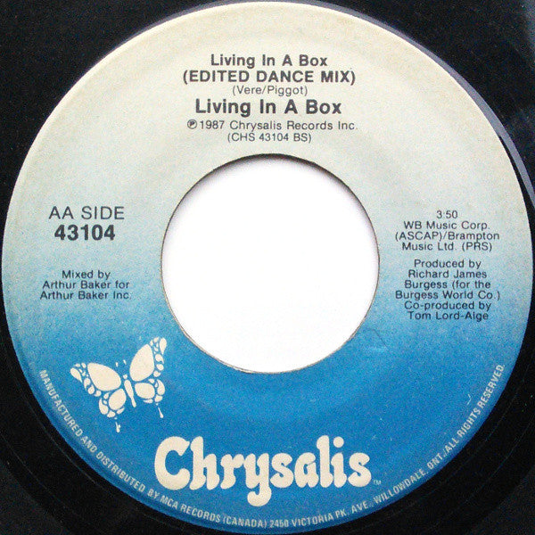 Living In A Box - Living In A Box - 1987