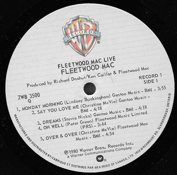 Fleetwood Mac - Fleetwood Mac Live