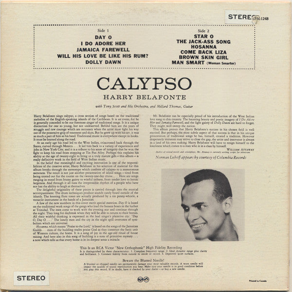 Harry Belafonte - Calypso -
