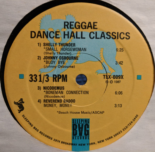 Various - Reggae Dance Hall Classics - 1987