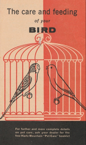 Hartz Mountain Master Canaries - Canary Training Record -