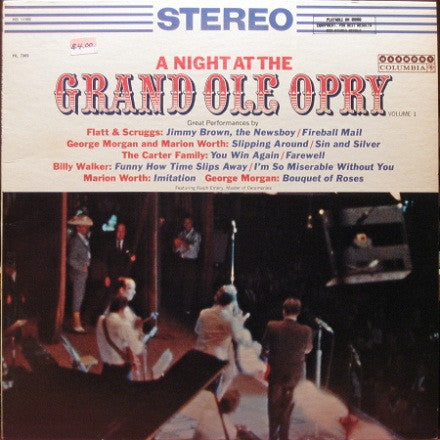 Various - A Night At The Grand Old Opry Volume 1 - 1966