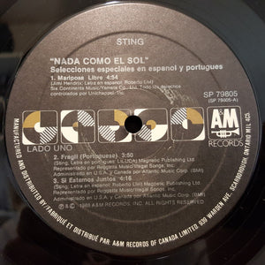 Sting - ...Nada Como El Sol (Selecciones Especiales En Espanol Y Portugues)