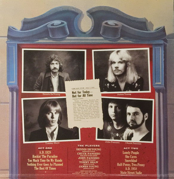Styx - Paradise Theatre