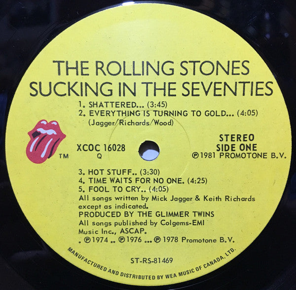 Rolling Stones, The - Sucking In The Seventies - 1981