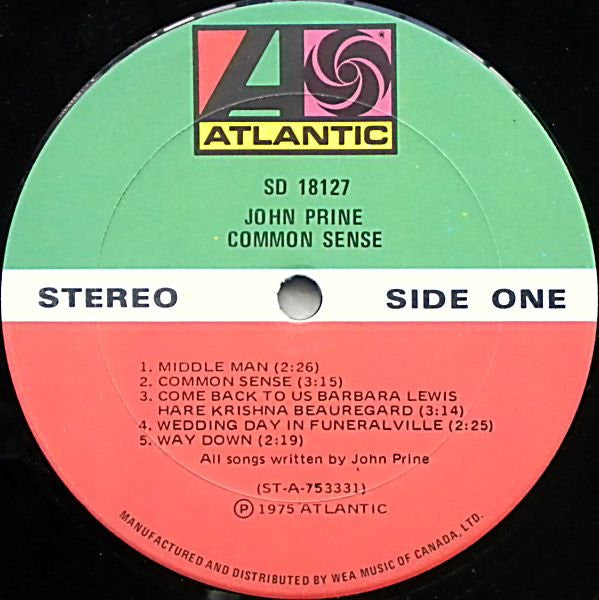 John Prine - Common Sense - 1975