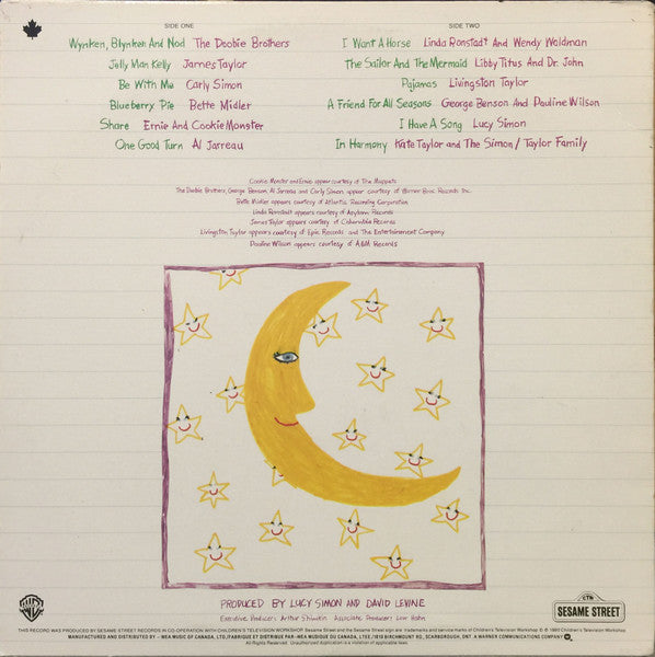 Various -  In Harmony - A Sesame Street Record  - 1980