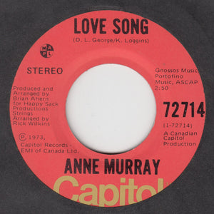 Anne Murray - Love Song / You Can't Go Back