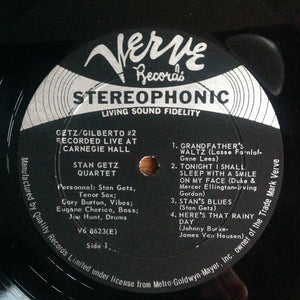 Stan Getz – João Gilberto - Getz / Gilberto #2 -