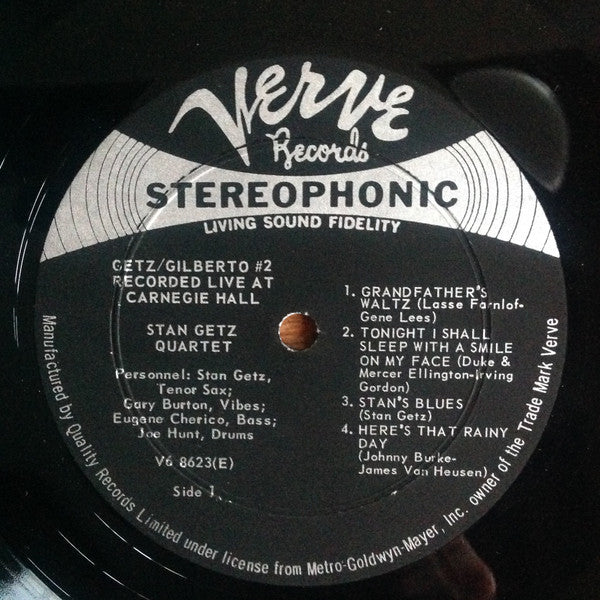Stan Getz – João Gilberto - Getz / Gilberto #2 -