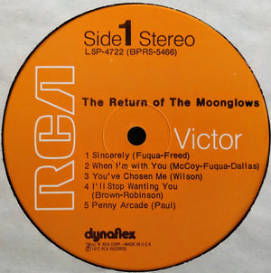 Moonglows, The - The Return Of The Moonglows - 1972