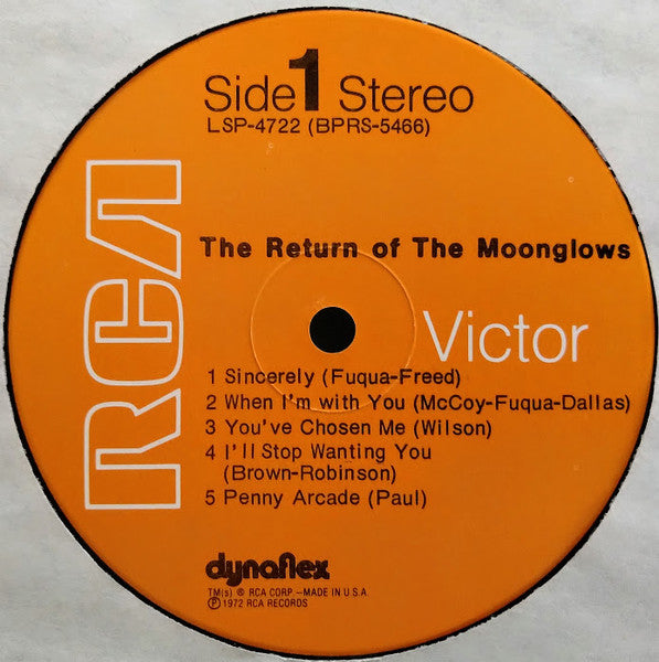 Moonglows, The - The Return Of The Moonglows - 1972