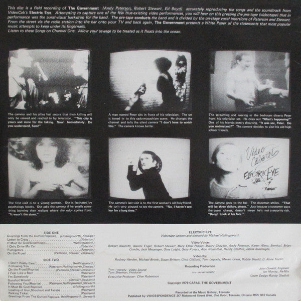 Government, The - Electric Eye - 1979