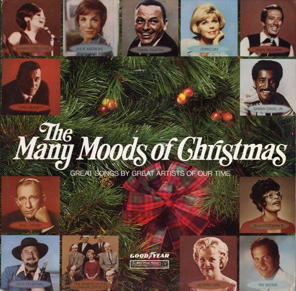 Various - The Many Moods Of Christmas:  Great Songs By Great Artists Of Our Time Vinyl Record