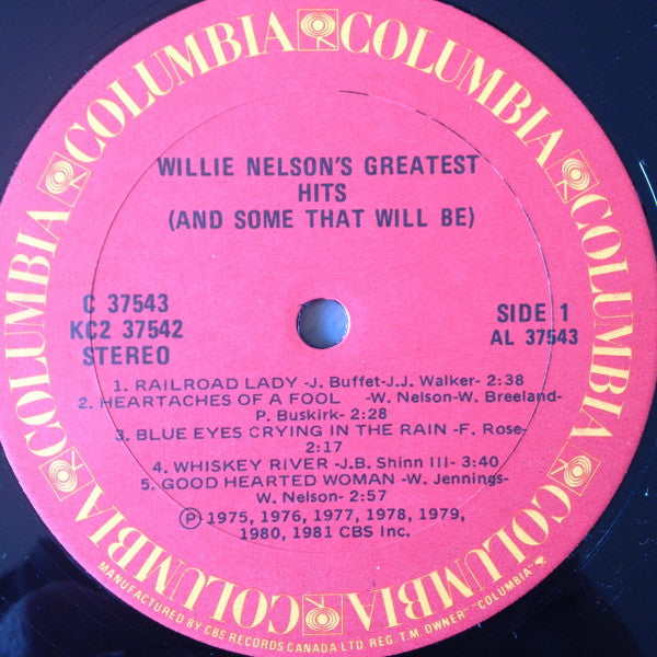 Willie Nelson - Greatest Hits (& Some That Will Be)