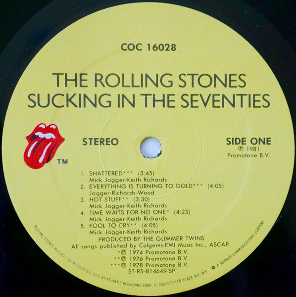 Rolling Stones, The - Sucking In The Seventies - 1981